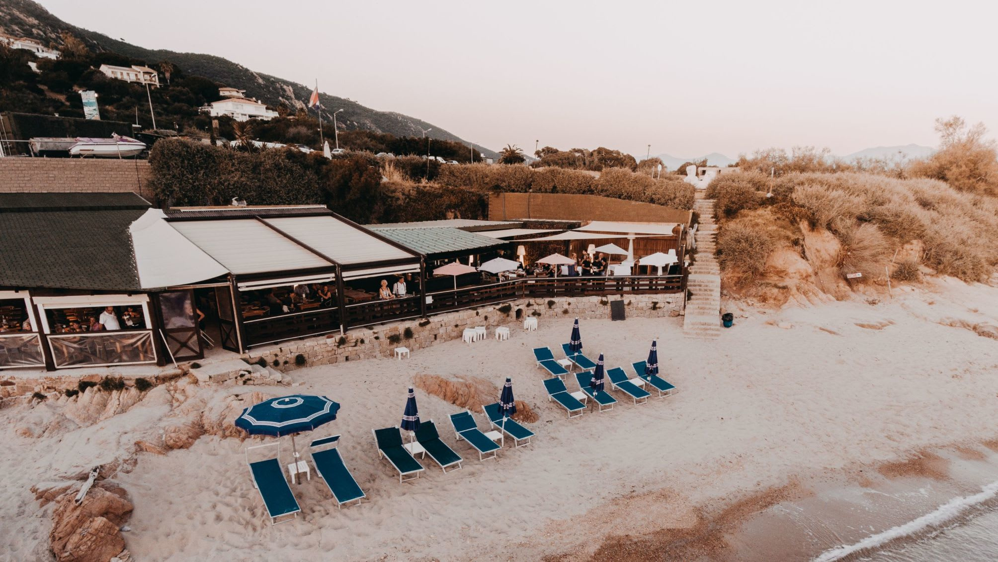 Intérieur du restaurant Le Littoral